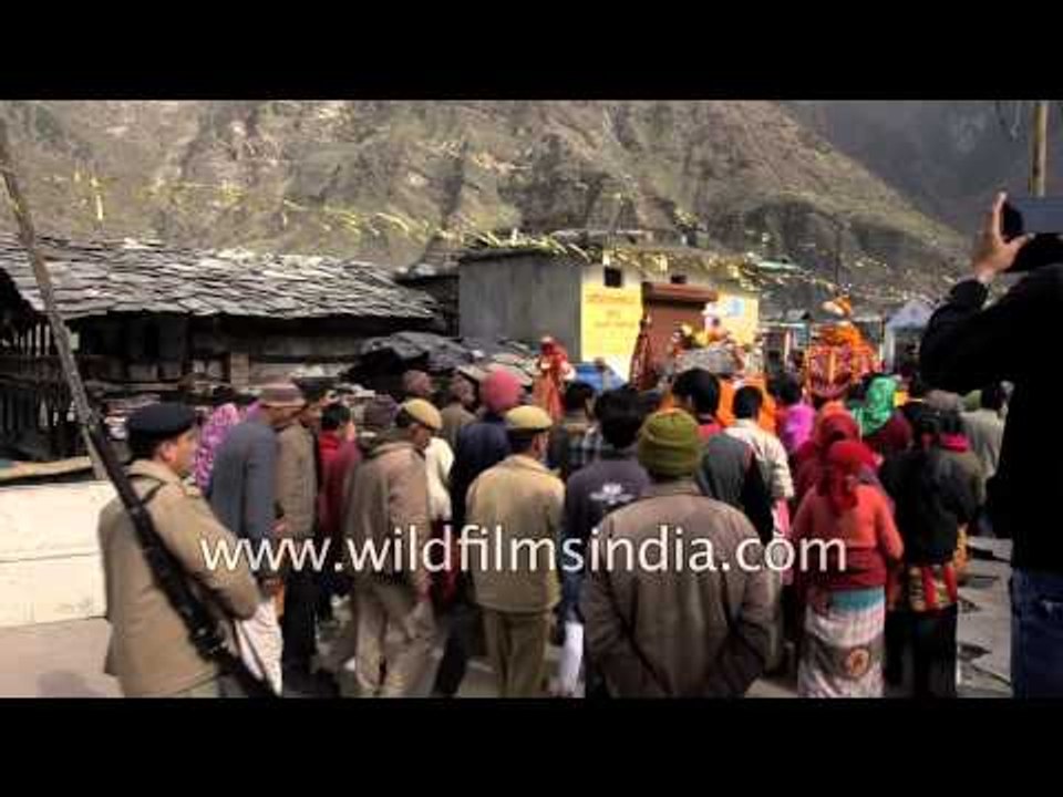 Yamunotri Yatra procession heads towards Jankichatti from Kharsali Village - Uttarakhand