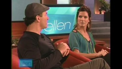 Sandra Bullock on Ellen DeGeneres Show 2007 (2/2)