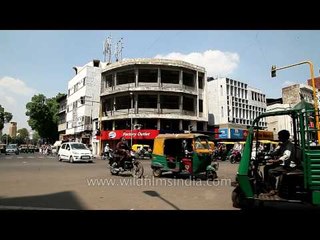 Traffic at Relief Road, Ahmedabad