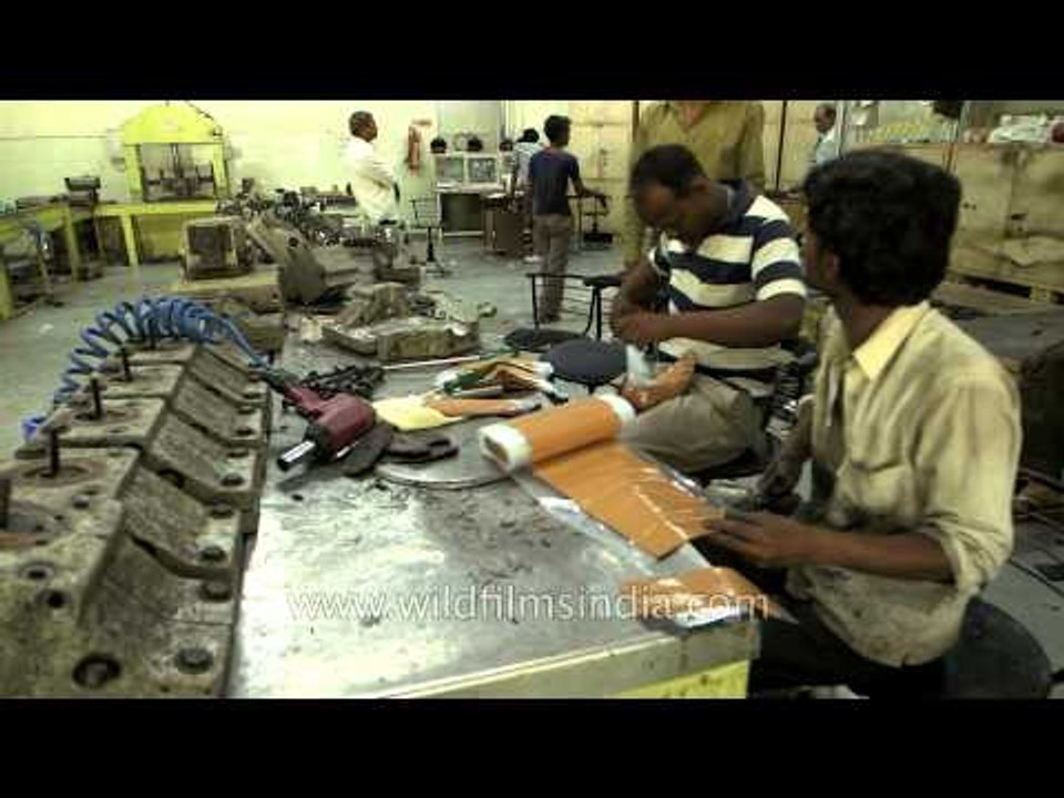 Jaipur foot organisation manufactures artificial limbs in India