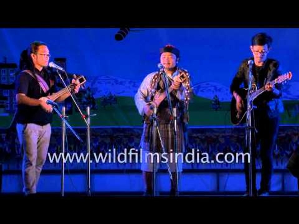 Lepcha folk song by Mickma Tshering Lepcha and band from Sikkim