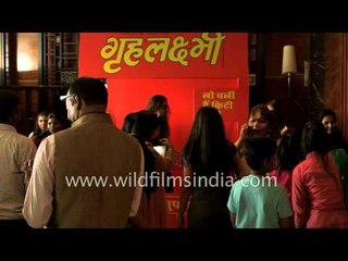 Television actress Helly Shah at World's Largest Kitty Party in Delhi