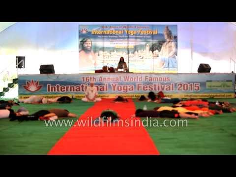 16th Annual International Yoga Festival in Parmarth Niketan