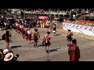 Ao Naga dance from  Nagaland