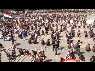 Mass cheraw dance extravaganza - Mizoram