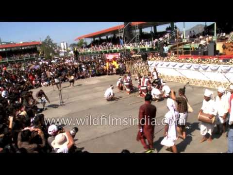 Cheraw dance from Mizoram