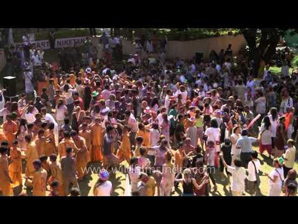 Colour war in Rishikesh