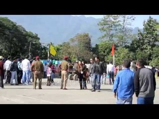 Adventure sports organised at the Thalfavang Kut festival - Mizoram