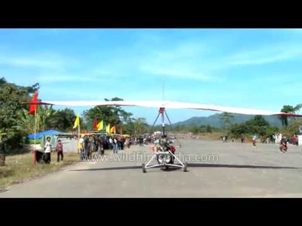 Paramotoring in Mizoram