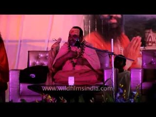 Satsang held during the International Yoga festival - Rishikesh