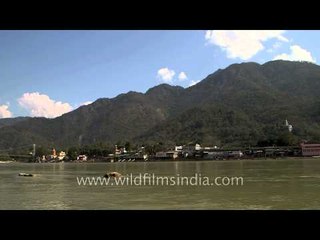Parmarth Ghat in Rishikesh, Uttarakhand
