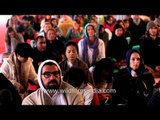 Tourists attend satsang by Pujya Shankaracharya Swami Divyanand Teerthji - Rishikesh