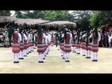 A marching band with bagpipes and drums - Mizoram