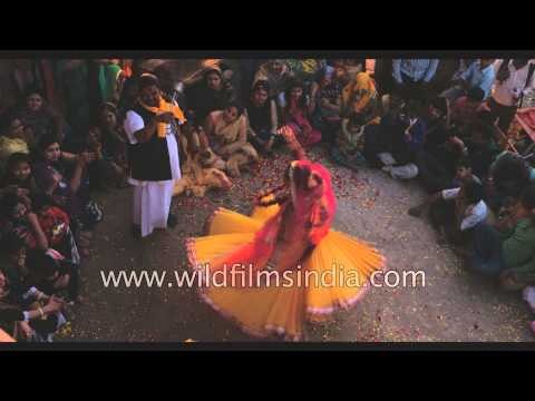 Shri Krishna Raas Leela at Keshi ghat on the occasion of Holi festival