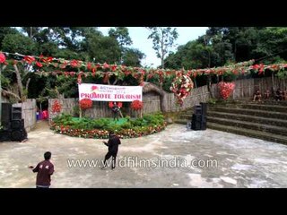 Mizo singer H.C. Sanglura performs at Anthurium Festival