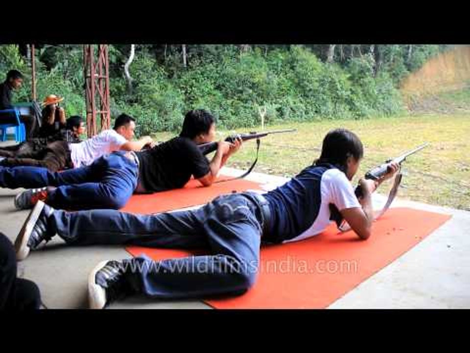 Adventure sport - Mizo youth participate in rifle shooting competition
