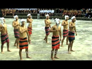 Mizo dance by Health Worker Training Institute, Mizoram