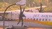 Jet Airways flight departs from Lengpui airport, Mizoram