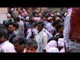 Celebration of Holi at Banke Bihari Temple, Vrindavan