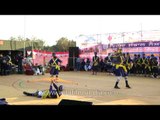 Sikh boys participate in International Gatka Festival, Punjab