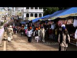 Market near Takht Sri Keshgarh Sahib Gurudwara - Punjab