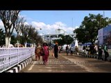 Sikh pilgrims head towards Takht Sri Keshgarh Sahib - Punjab