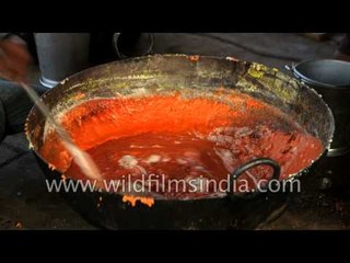 Jaggery or Gurh making in India
