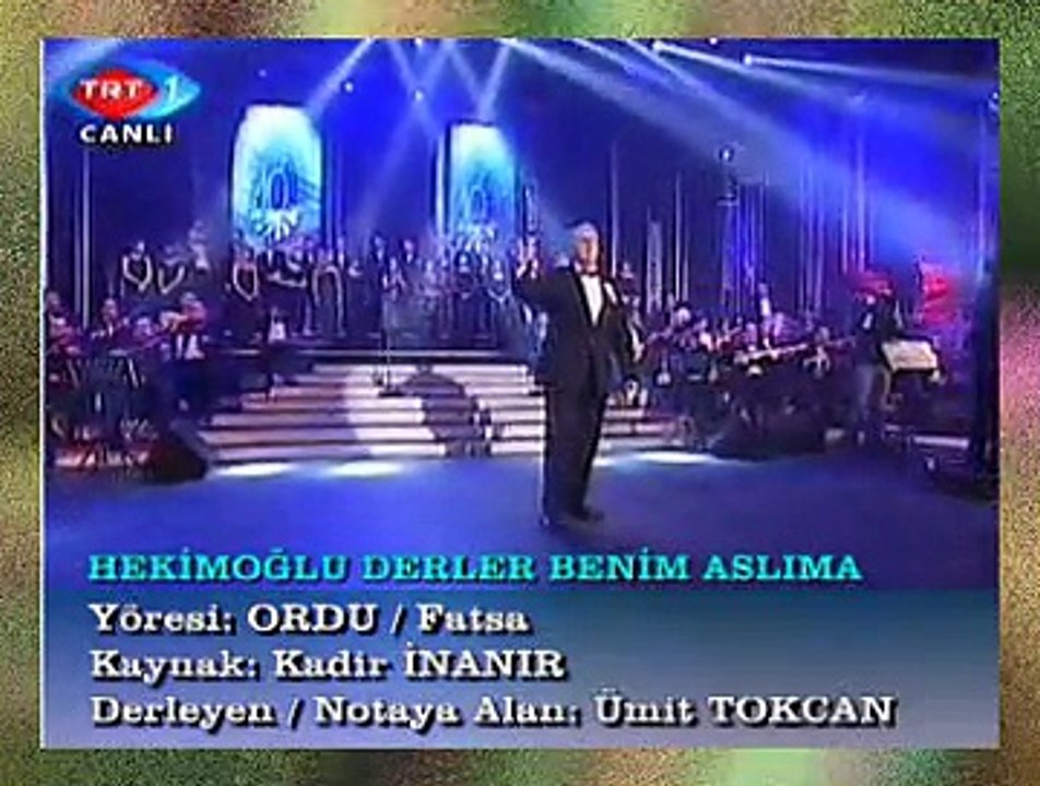 Ümit TOKCAN *Hekimoğlu Derler Benim Aslıma* (6)