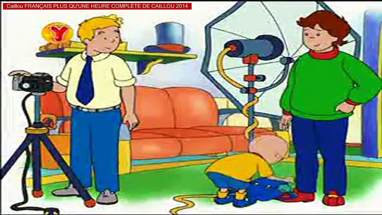 Caillou FRANÇAIS - PLUS QU'UNE HEURE COMPLÈTE DE CAILLOU
