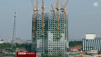 Timelapse: Construyen un edificio de 57 pisos en 19 días