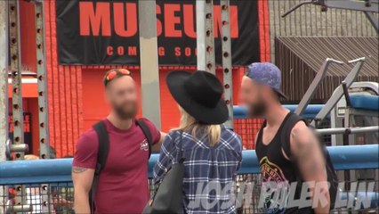 "Cheating girlfriend" social experiment