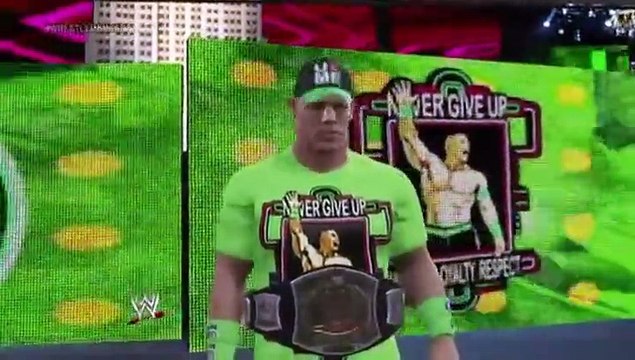 WWE 2K15- John Cena vs Shawn Michaels at Wrestlemania 23 Normal Match (PS4)