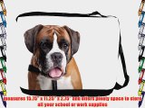 Rikki KnightTM Boxer Dog Design Messenger Bag - Shoulder Bag - School Bag for School or Work