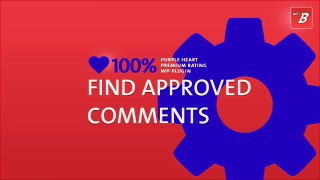 Purple Heart Rating Plugin: Find your approved comments
