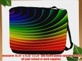 Rikki KnightTM rainbow Colorful Paper Curls Messenger Bag - Shoulder Bag - School Bag for School