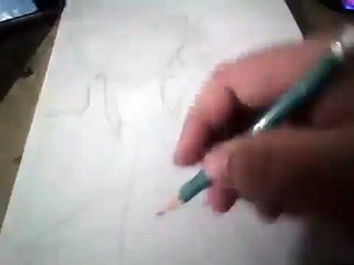 Dibujo de flipy de happy tree friends en tipo anime