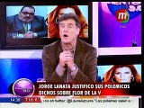 Lanata volvió a disparar contra Flor de la V