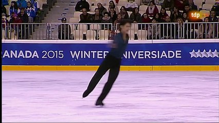 2015 Winter Universiade. Men - Free Skating. Takahiko KOZUKA