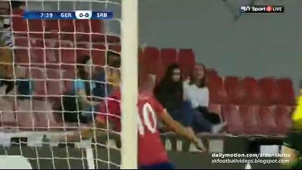 Filip Djuricic 0:1 Fantastic Skill and Goal | Germany vs Serbia 17.06.2015 - Euro U21 Championship