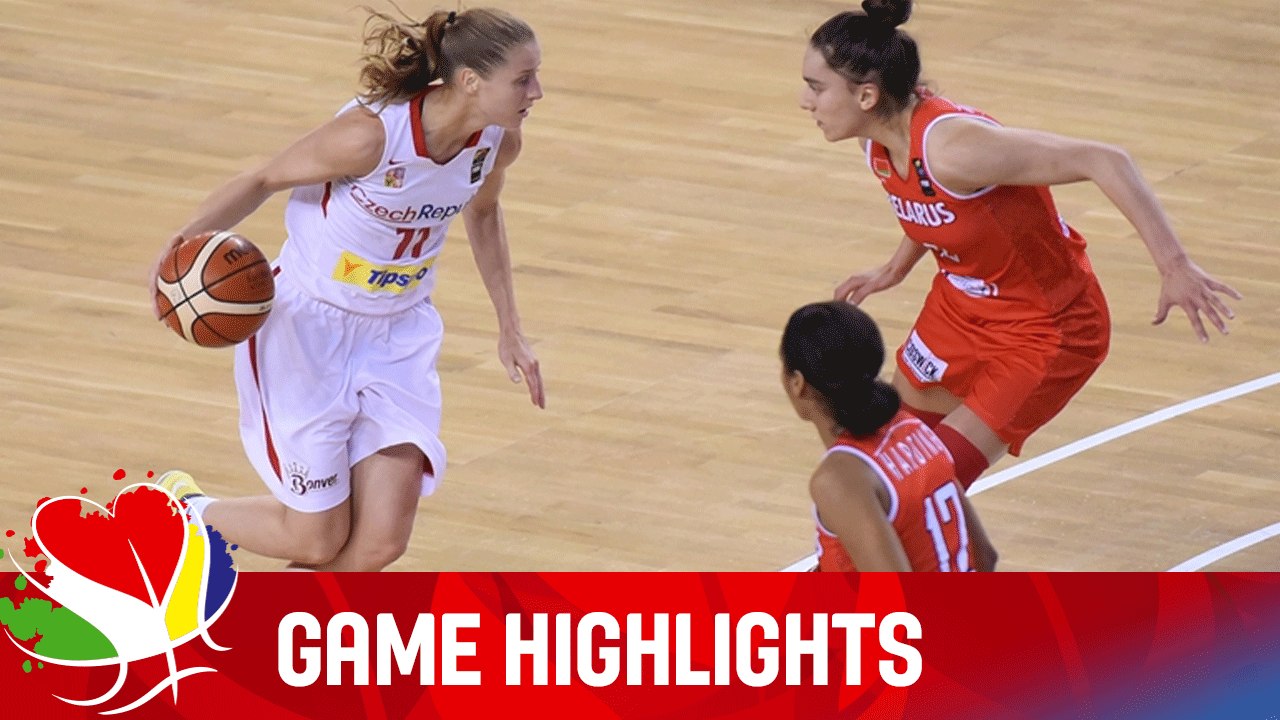 Czech Republic v Belarus - Game Highlights - Group E - EuroBasket Women 2015