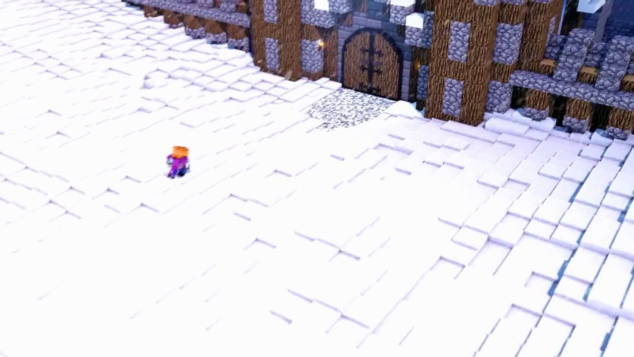 Do You Want to Build a Snowman Minecraft Animation (By BlueMonkey)