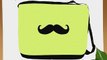 Rikki KnightTM Mustache on Green Dots Messenger Bag - Shoulder Bag - School Bag for School