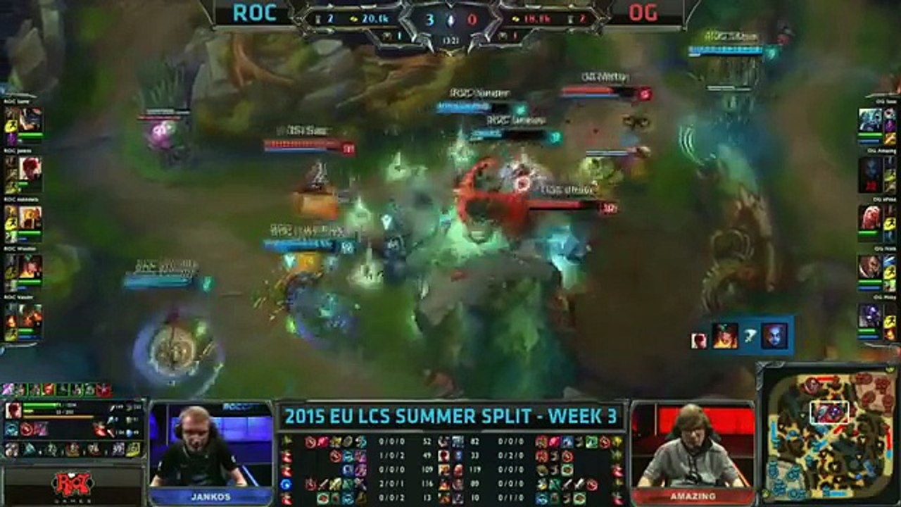 [LOL EXA] Top 10 Moments  NA & EU LCS Summer Week 3 [S5] (League of Legends)