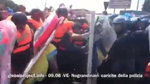 09.06.2013 Venezia - No grandi navi - I manifestanti resistono alle cariche