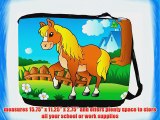 Rikki KnightTM Cute Horse illustration Messenger Bag - Shoulder Bag - School Bag for School