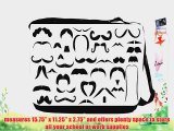 Rikki KnightTM Mustaches Style Collection Messenger Bag - Shoulder Bag - School Bag for School