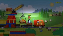 Trains for children | Cartoon for kids | Trenes para niños | Trains pour les enfants | Ganzelize San