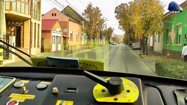 Tatra T4D Cabview - Tatra T4D Führerstandsmitfahrt in Oradea [Autumn Edition]