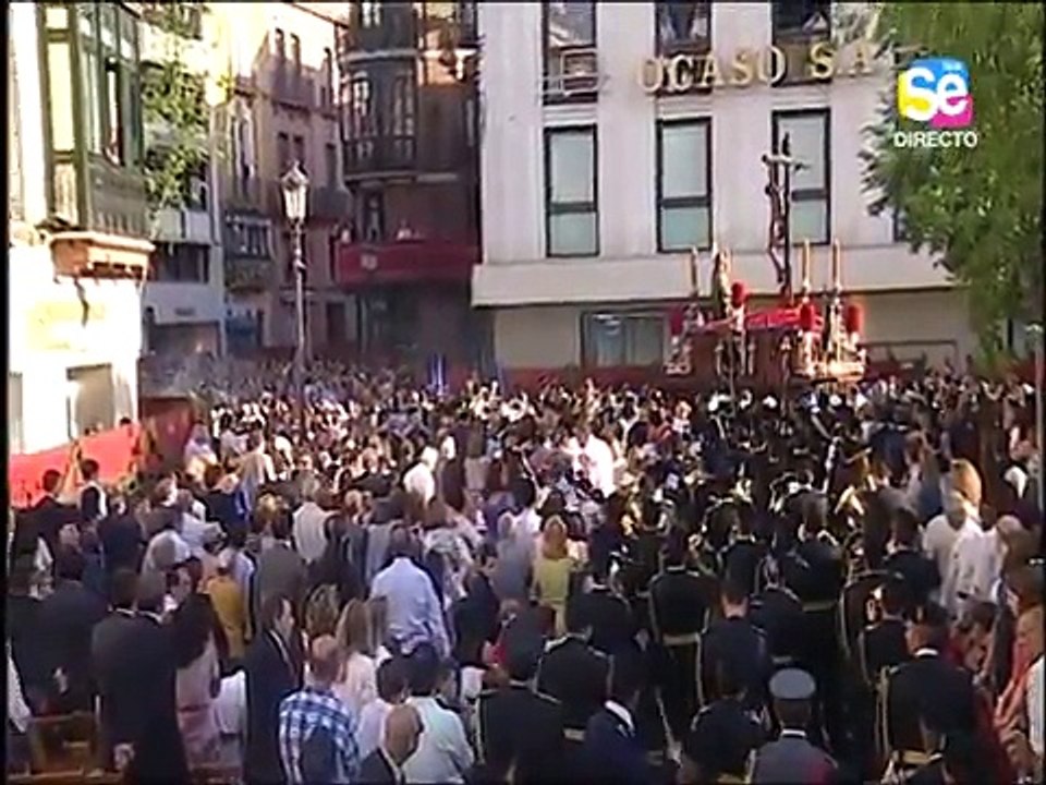 Cristo de la Buena Muerte en Campana 2014 Sevilla.
