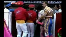Spanish Matador Gored in Mexican Bullfight